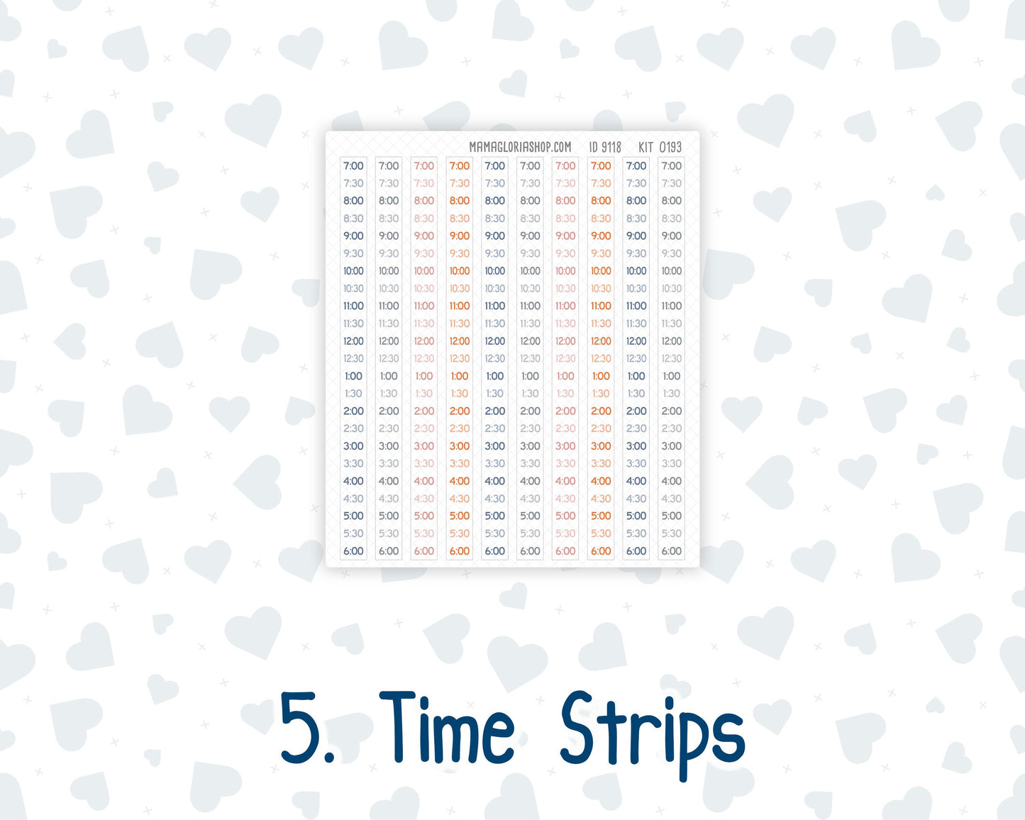 Kit 0193 Laurel Denise Mini Size – Weekly - Vertical Layout - Harvest Blooms - November - Fall