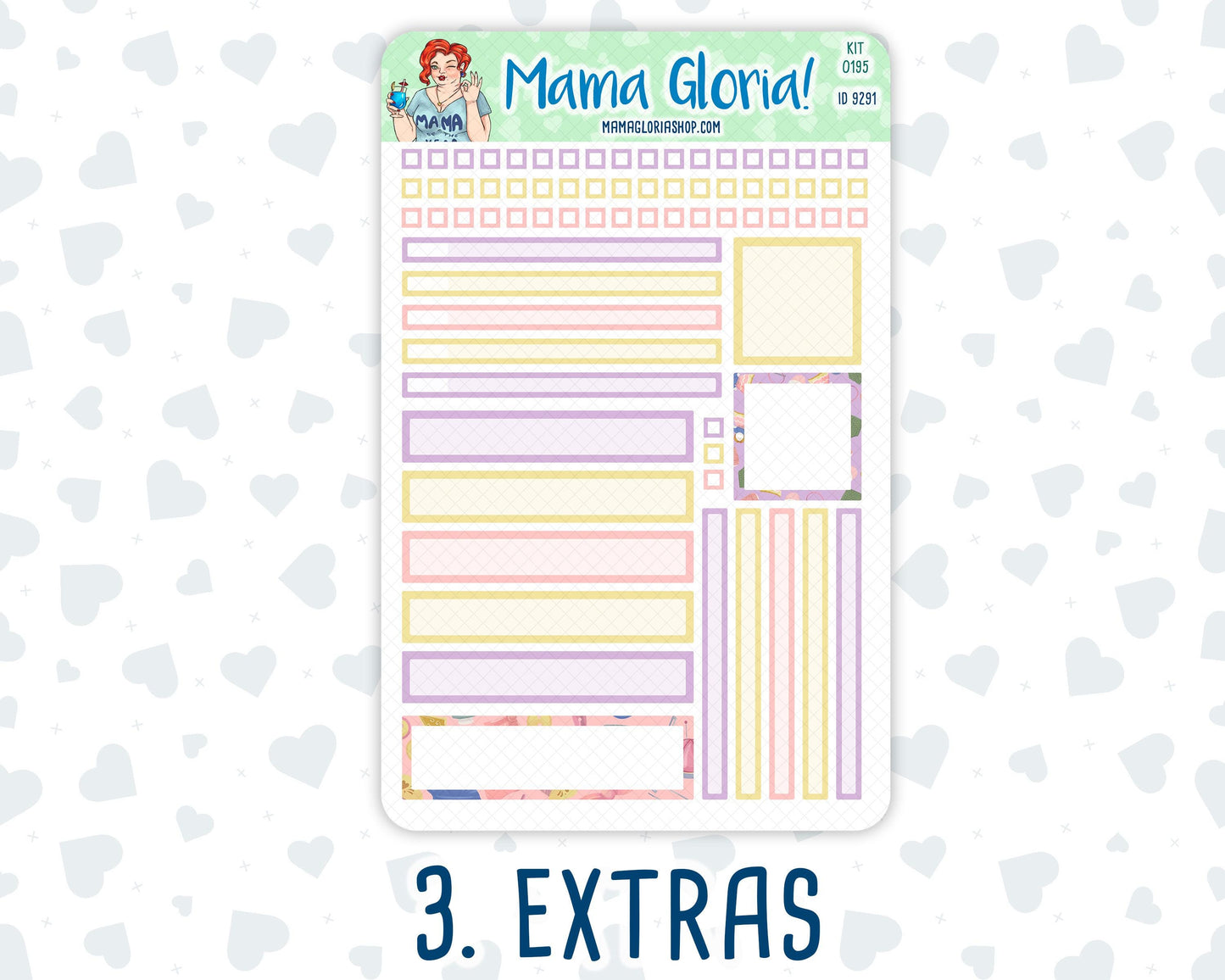Kit 0195 - 7x9 Daily Duo - Crafty Creations - November - Planner
