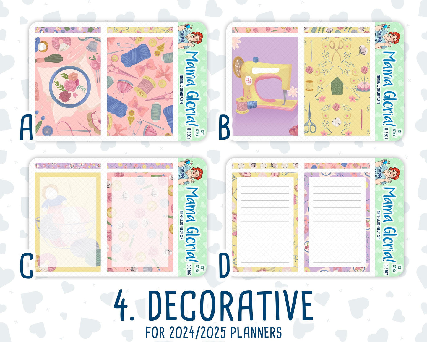 Kit 0195 - A5 Daily Duo - Crafty Creations - November - Planner