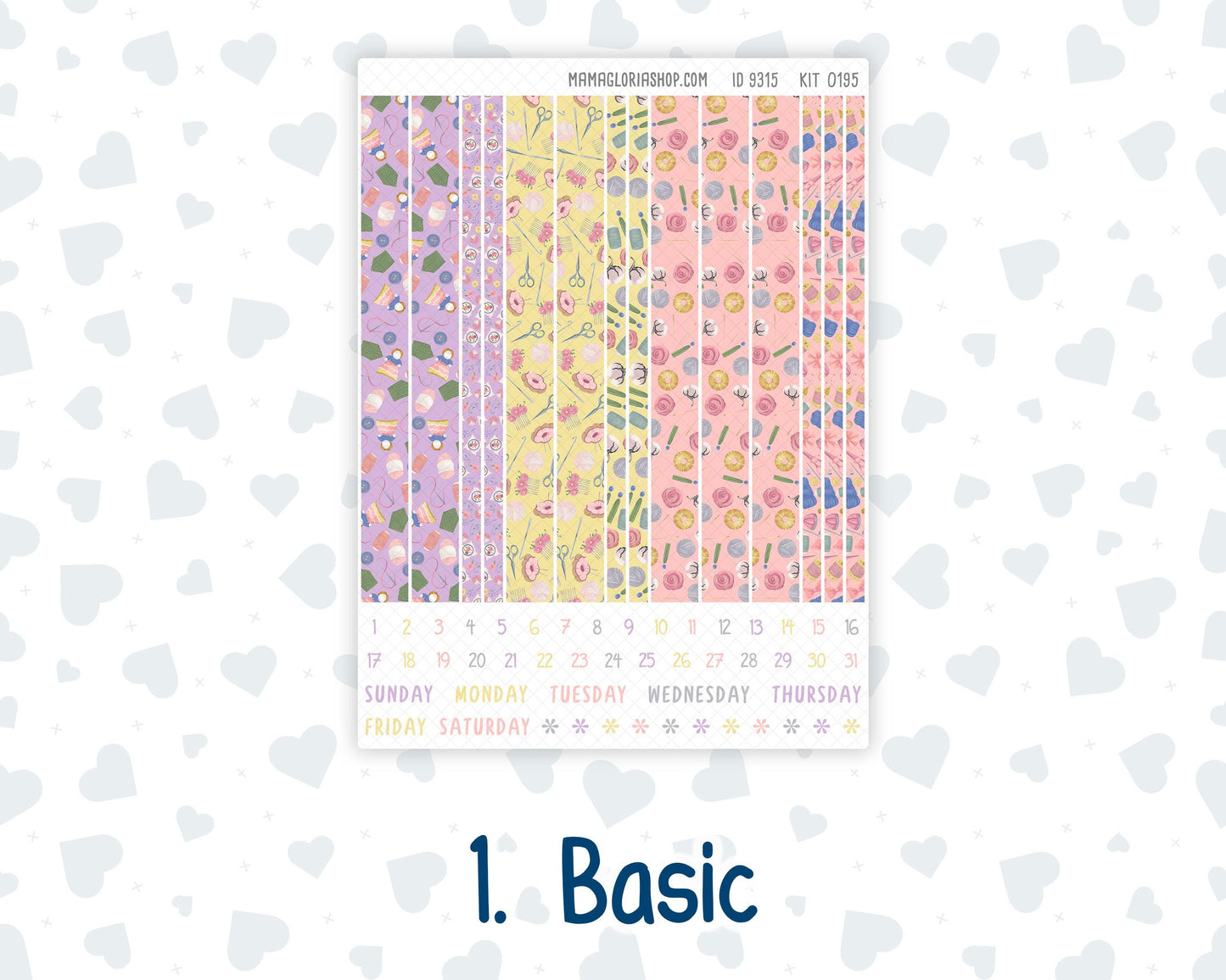 Kit 0195 A5 Plum Paper Daily - Crafty Creations - November - Fall - Autumn - Planner