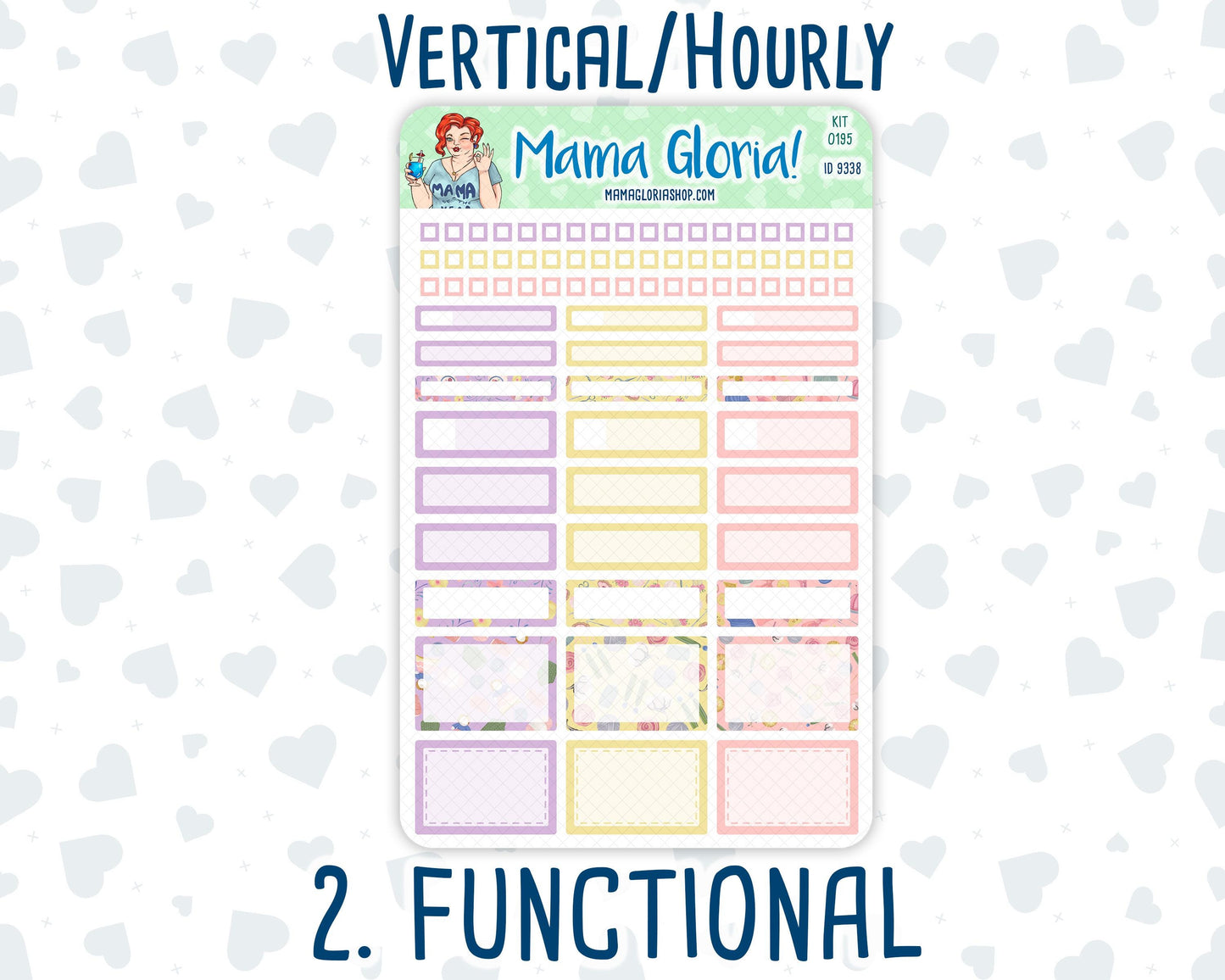 Kit 0195 - 7x9 - Crafty Creations - November - Fall - Weekly Kit For Planners