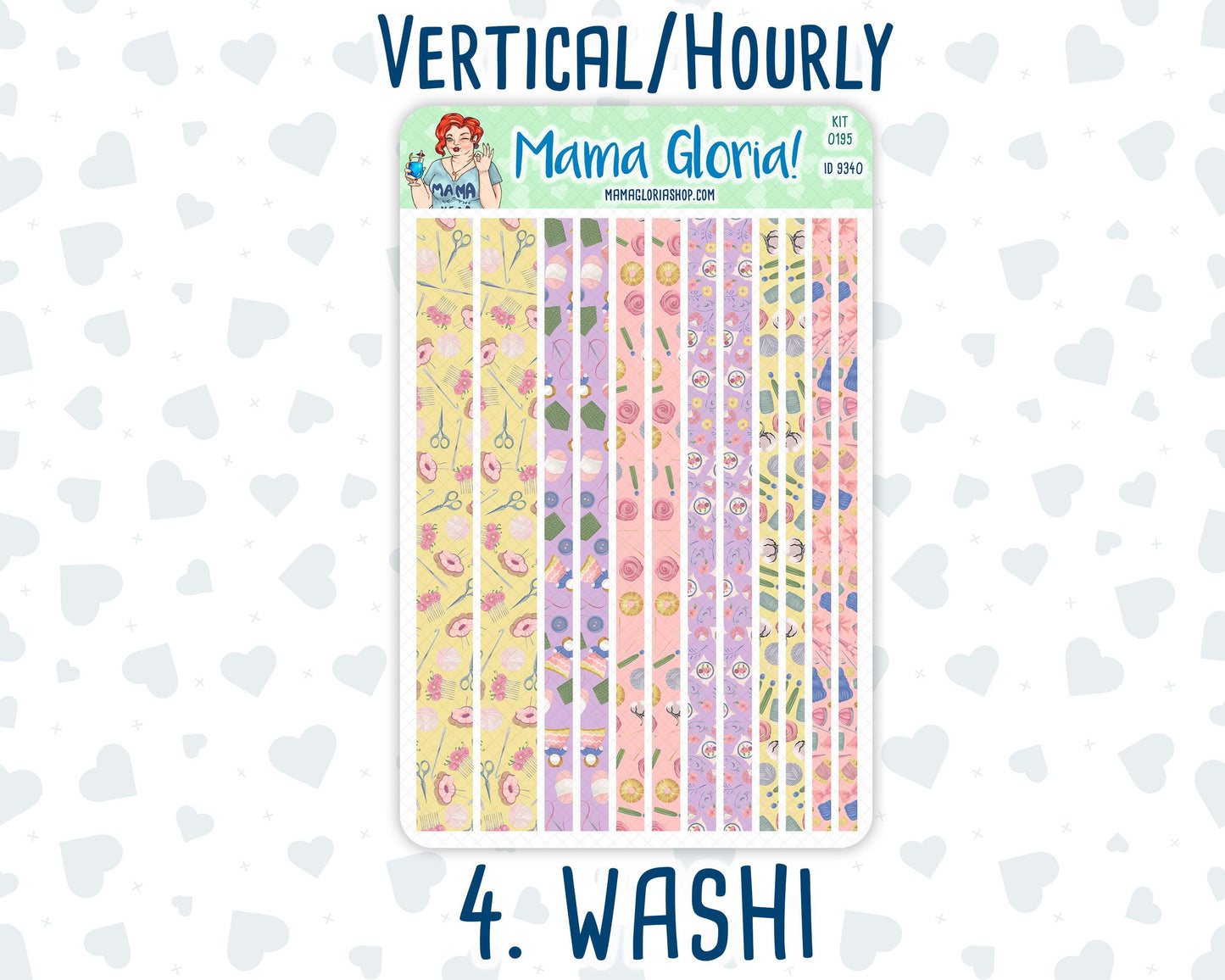 Kit 0195 - 7x9 - Crafty Creations - November - Fall - Weekly Kit For Planners