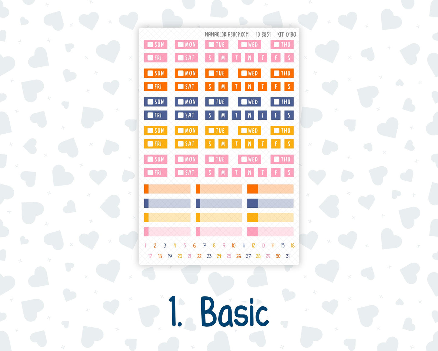 Kit 0190 Laurel Denise Standard Size – Weekly - Horizontal Layout -Halloween Spooktacular - October- Fall