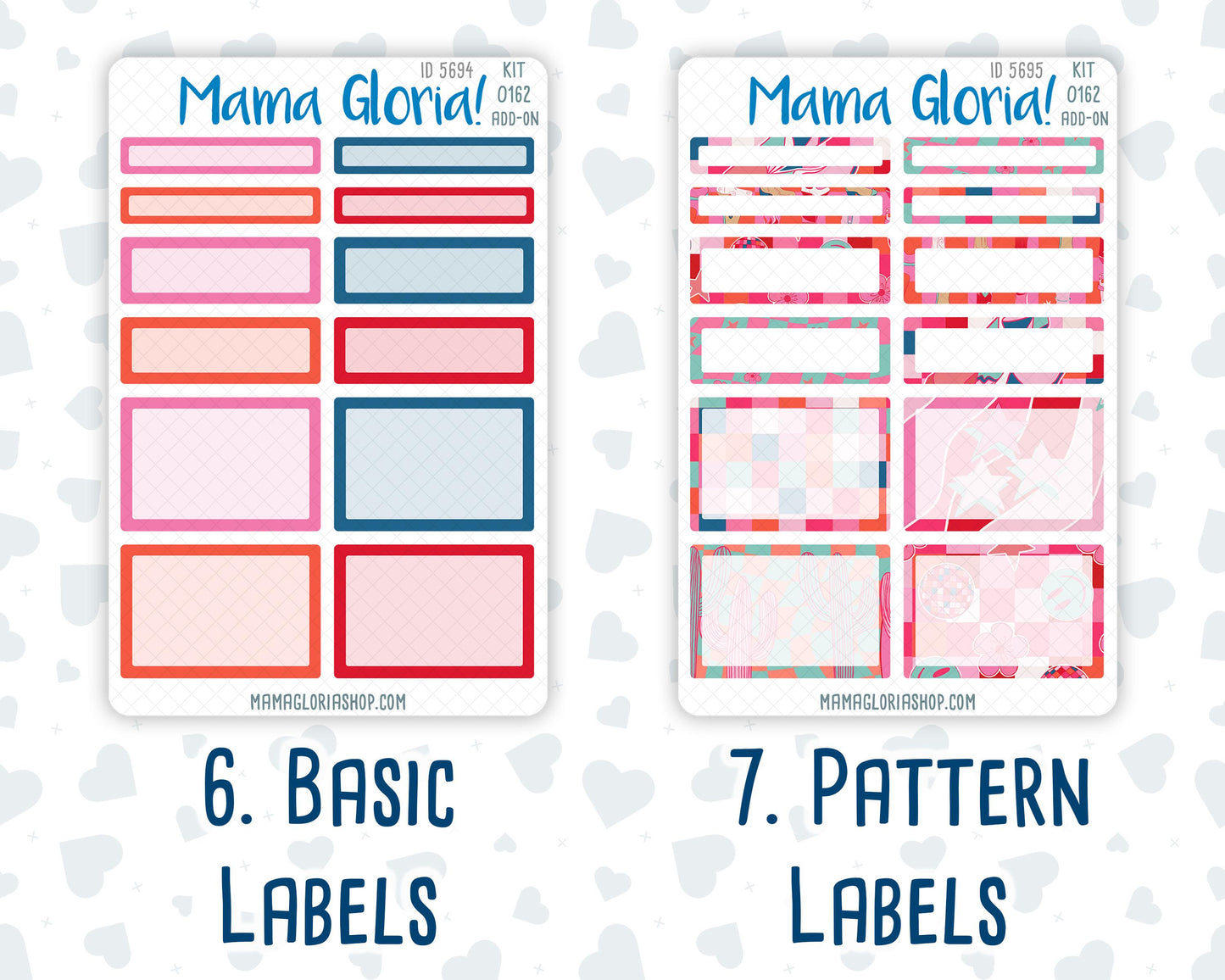 Kit 0162 Add Ons - Disco Cowgirl - Planner Stickers - Kit 2024