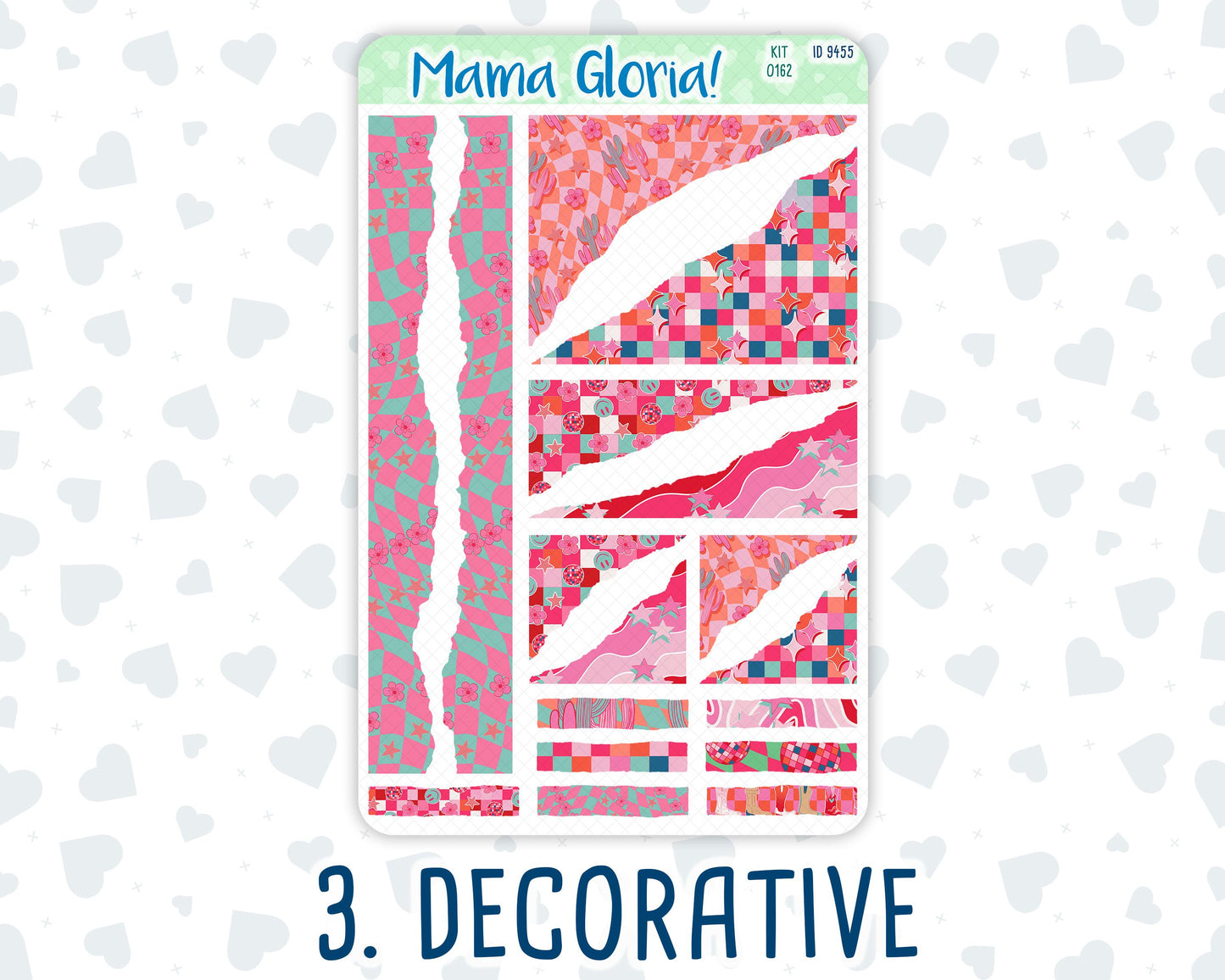 Kit 0162 - Disco Cowgirl - Journaling Kit - For Planner - Notebook - Journal