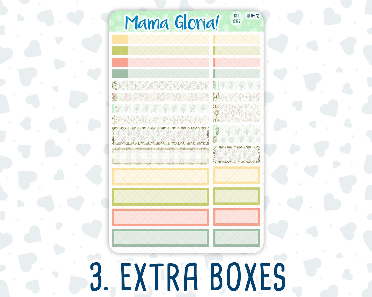 Kit 0167- 7x9 Compact Vertical - Picnic - Weekly
