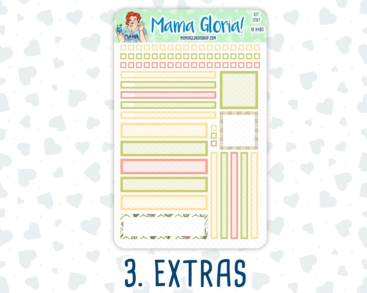 Kit 0167- 7x9 Daily Duo - Picnic - Planner