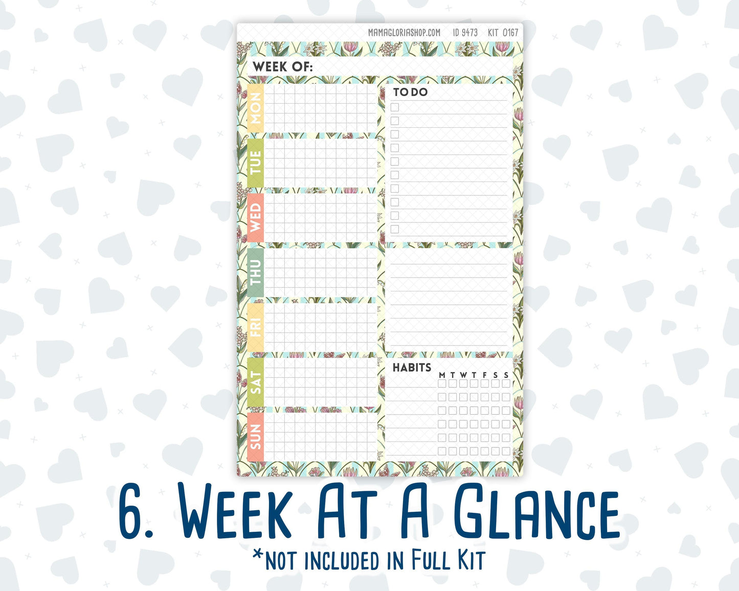 Kit 0167 - A5 Daily Duo - Picnic - Planner