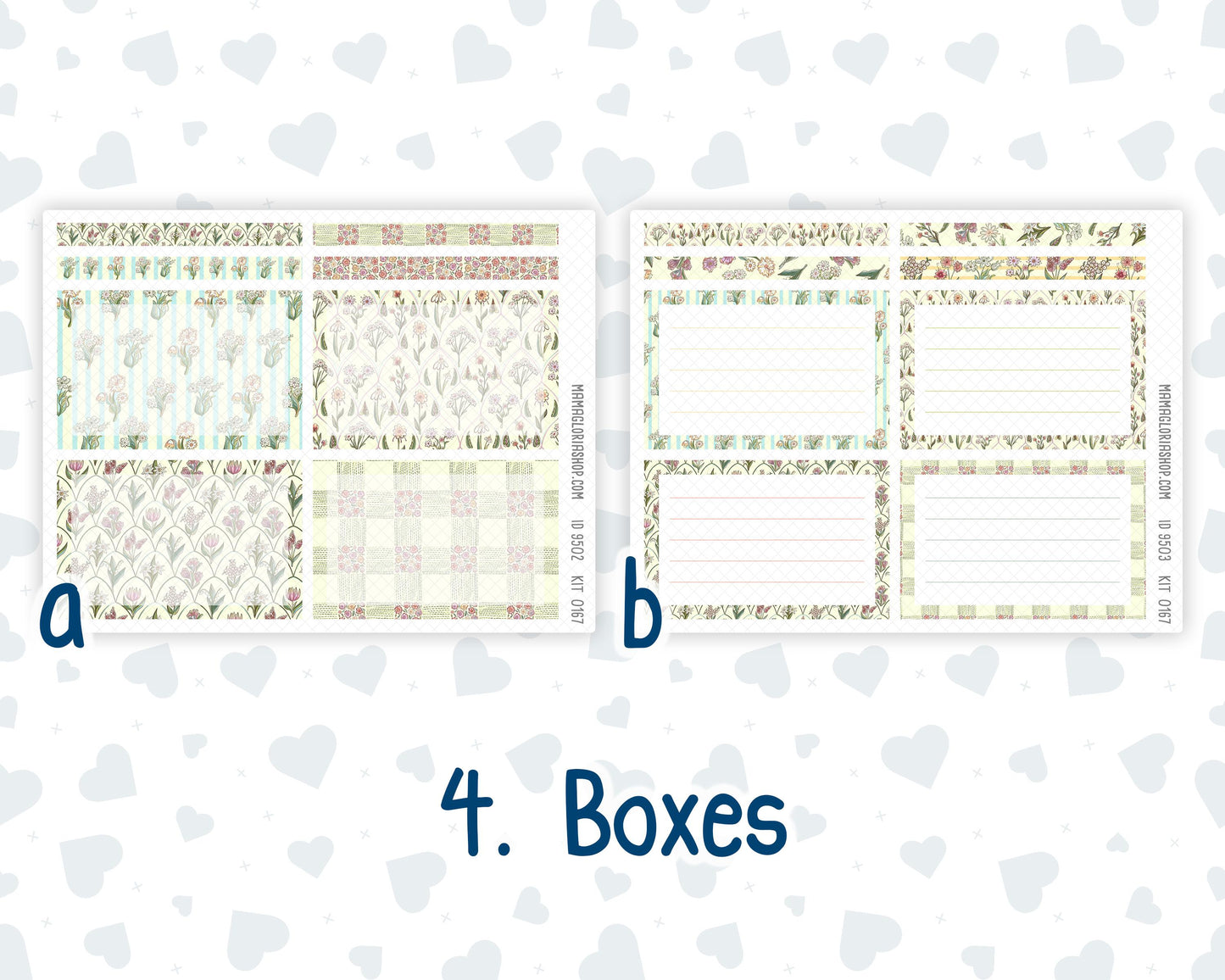 Kit 0167 - 7x9 Plum Paper Daily - Picnic - Planner