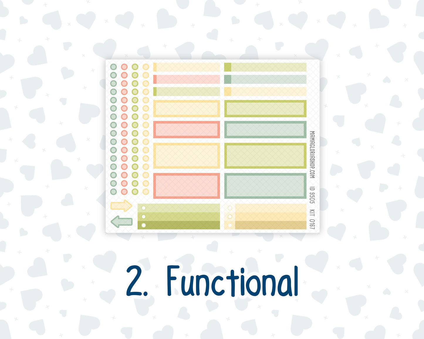 Kit 0167 A5 Plum Paper Daily - Picnic - Planner