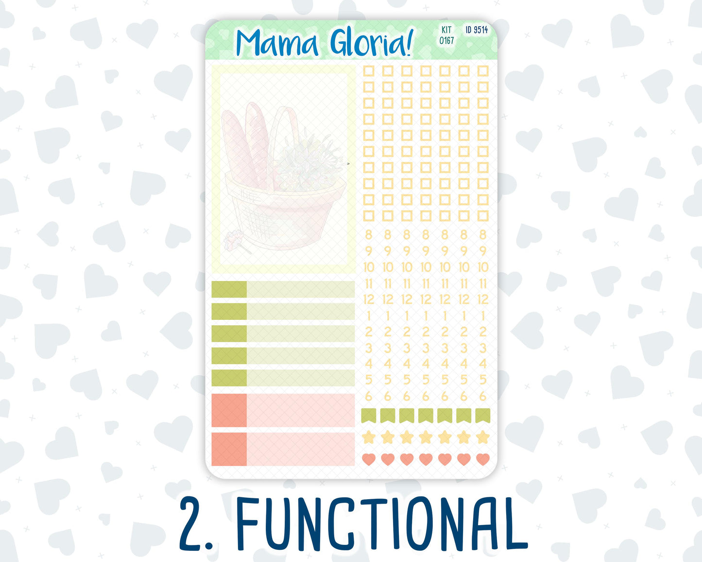 Kit 0167- A5 Compact Vertical - Picnic - Weekly - Fall