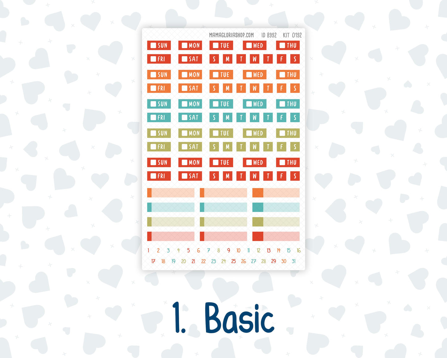 Kit 0192 Laurel Denise Standard Size – Weekly - Horizontal Layout -Thanksgiving - November - Fall