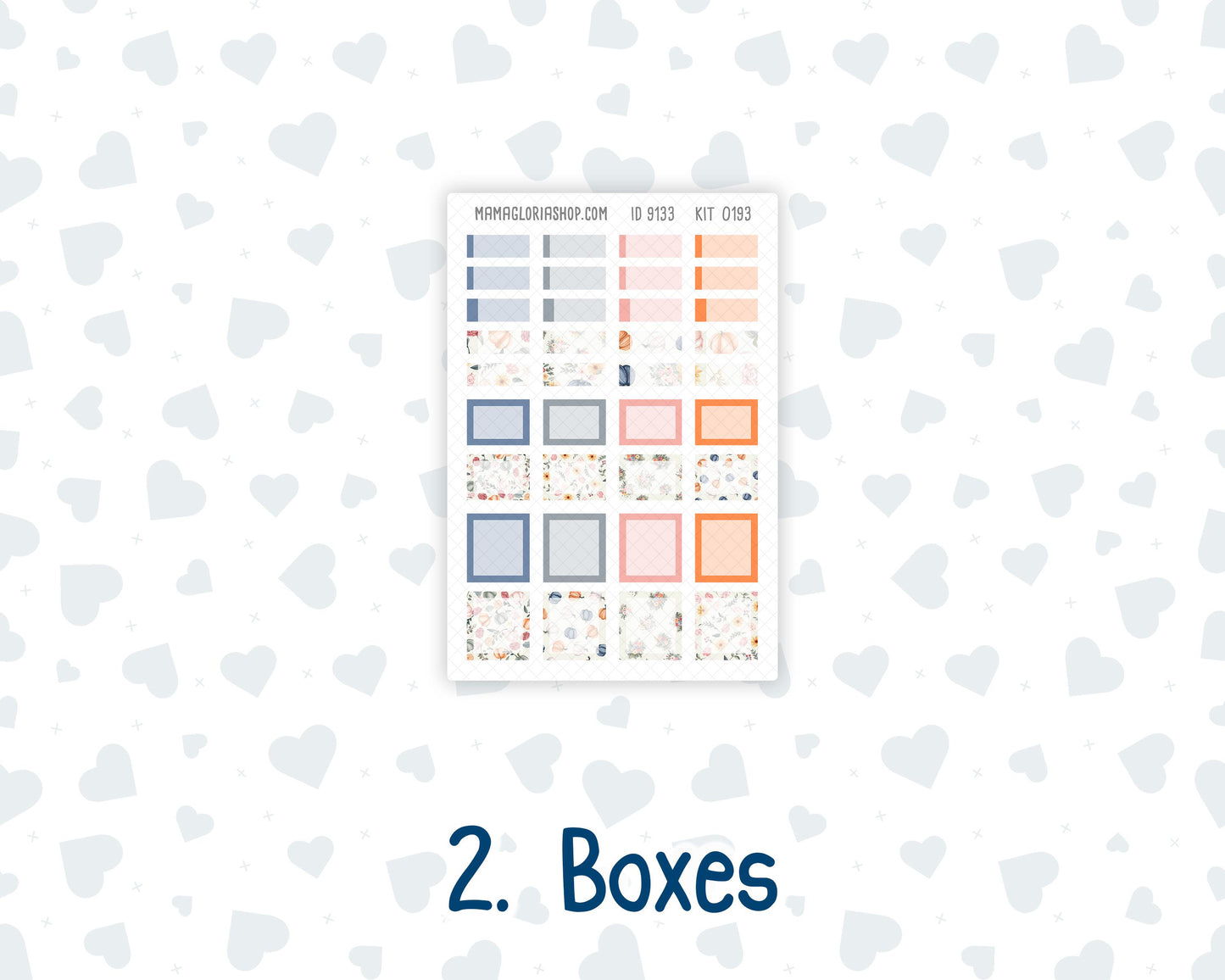Kit 0193 Laurel Denise Mini Size – Monthly - Harvest Blooms - November - Autumn