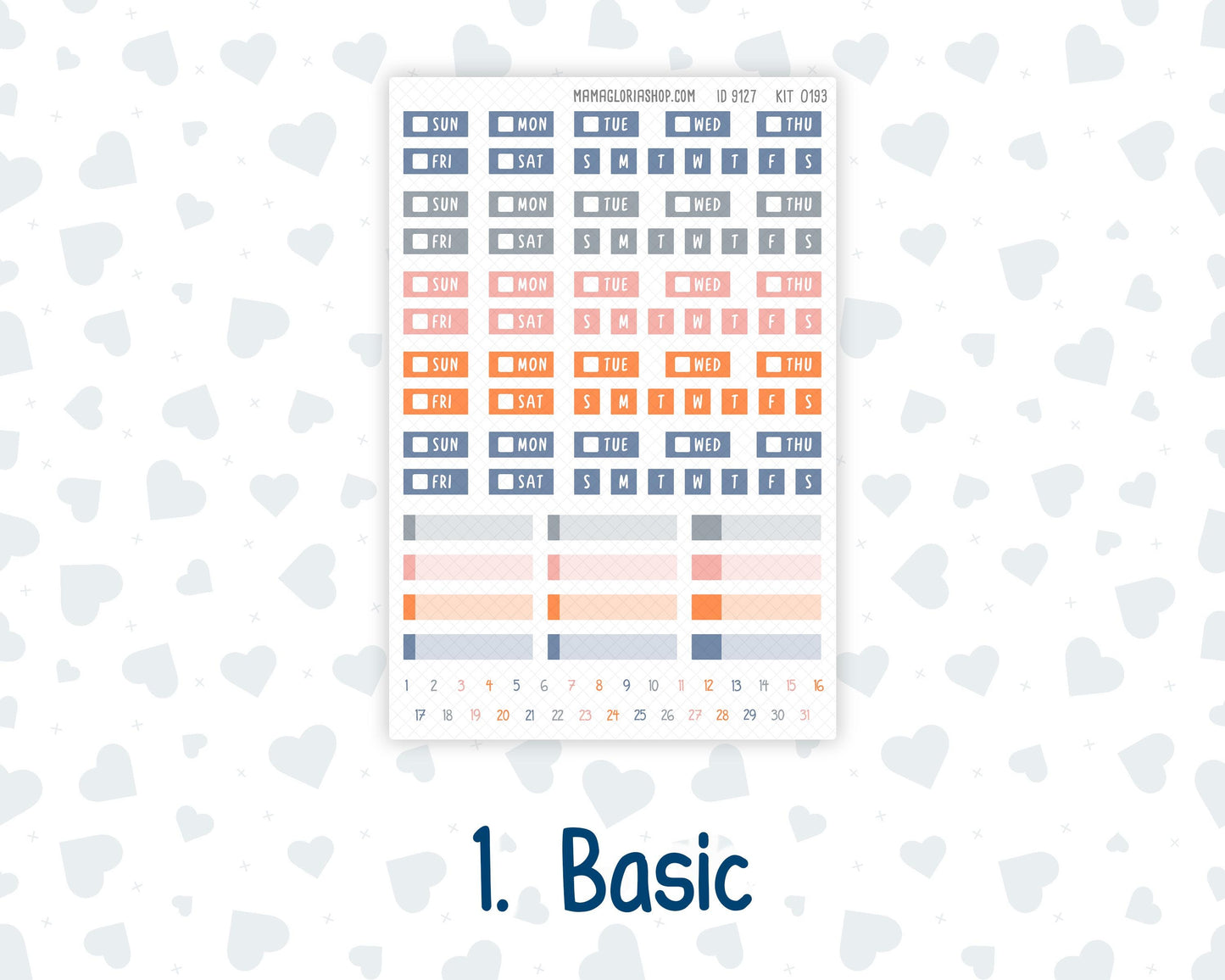 Kit 0193 Laurel Denise Standard Size – Weekly - Horizontal Layout - Harvest Blooms - November - Fall
