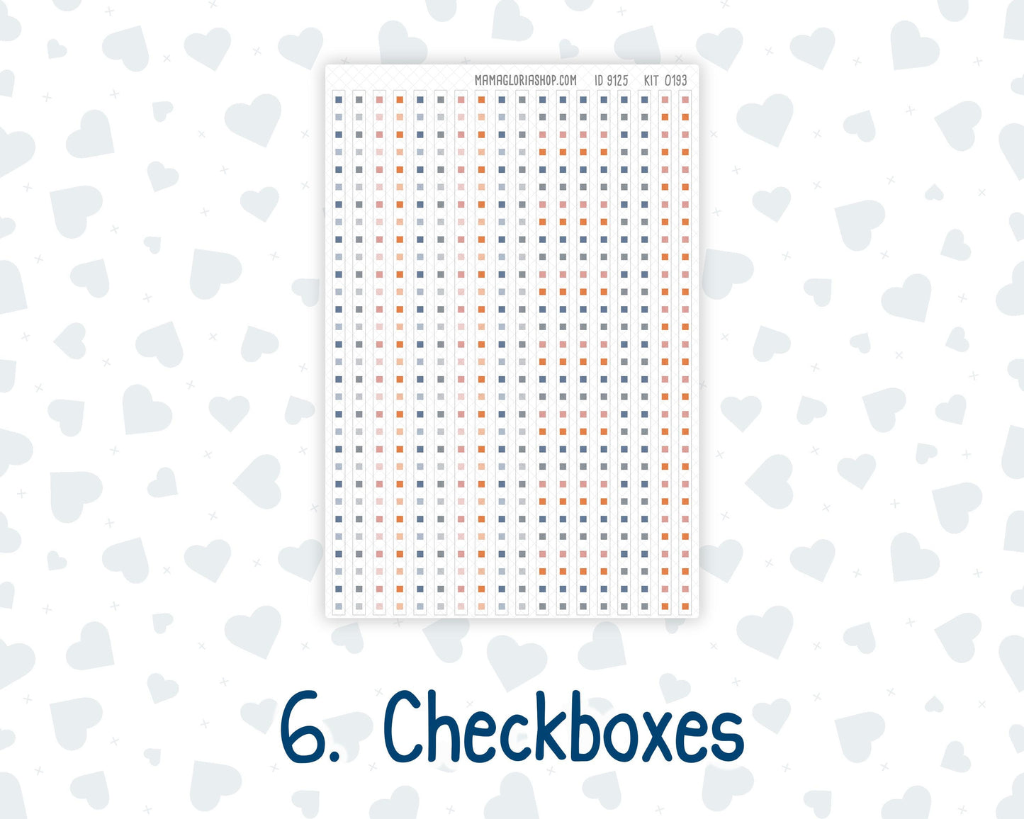 Kit 0193 Laurel Denise Standard Size – Weekly - Vertical Layout - Harvest Blooms - November- Fall
