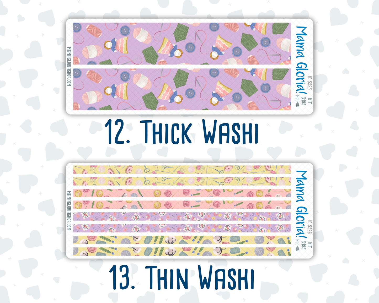 Kit 0195 Add Ons - Crafty Creations - Planner Stickers - November - Kit 2024