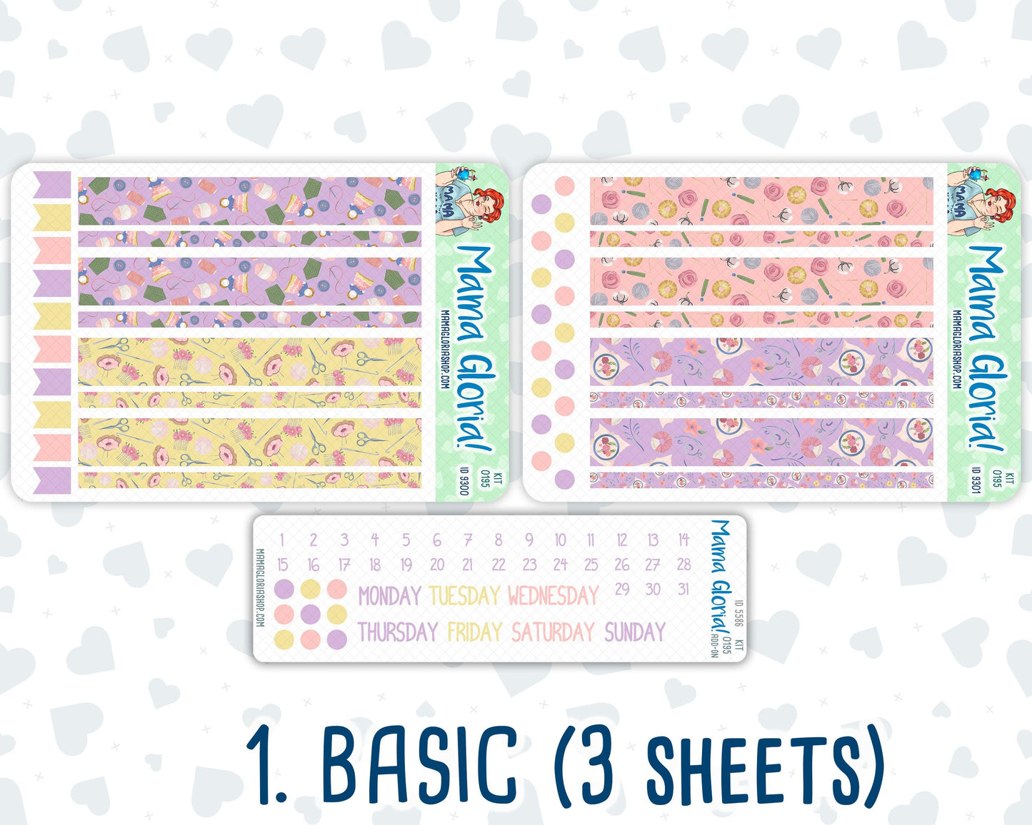Kit 0195 - A5 Daily Duo - Crafty Creations - November - Planner