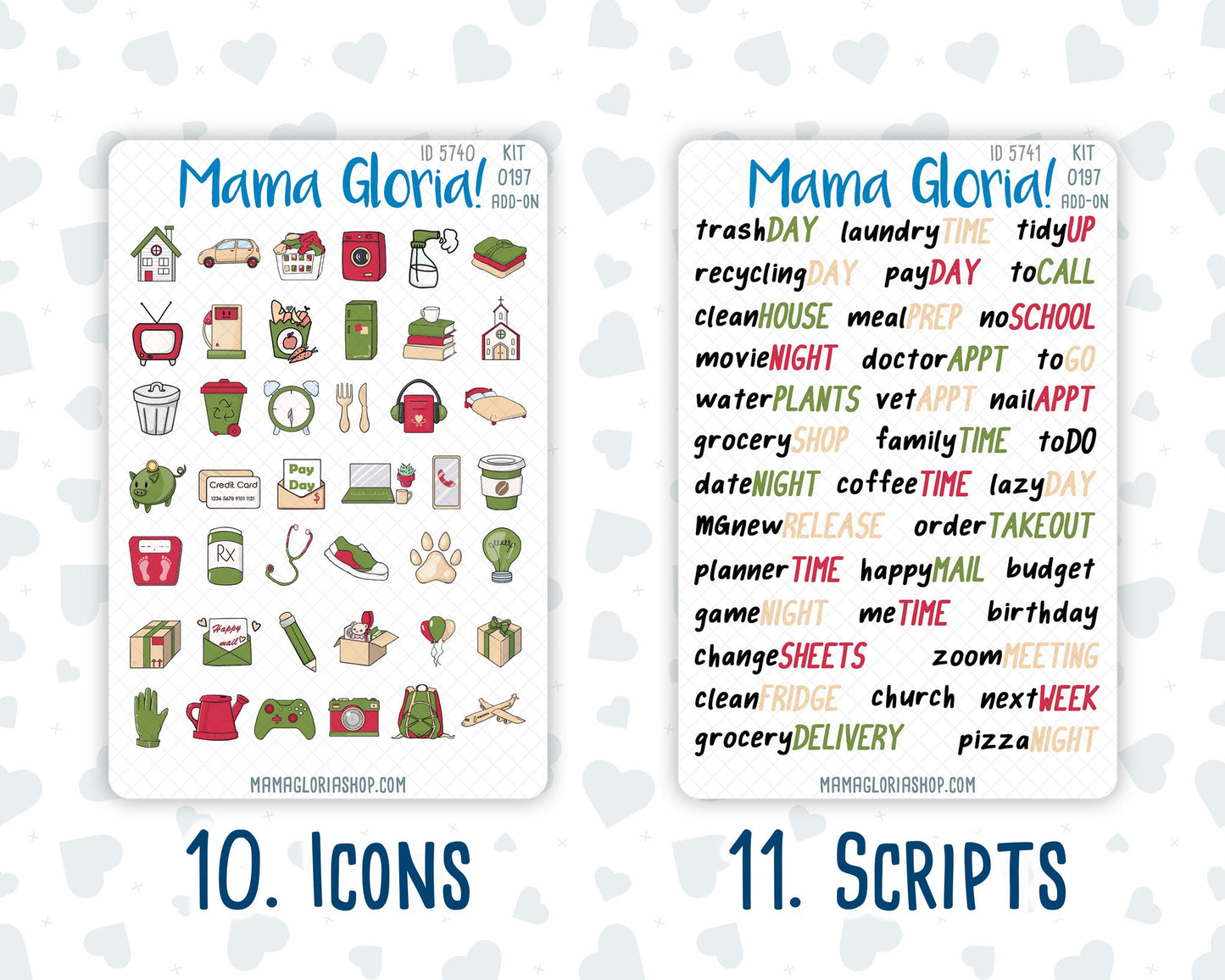 Kit 0197 Add Ons - Nutcracker Magic - December - Christmas - Planner Stickers - Kit 2024