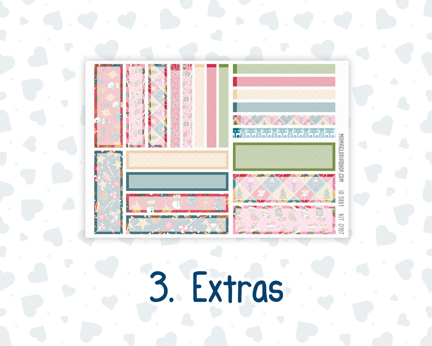Kit 0197 - 7x9 Plum Paper Daily - Nutcracker Magic - Planner - December - Christmas