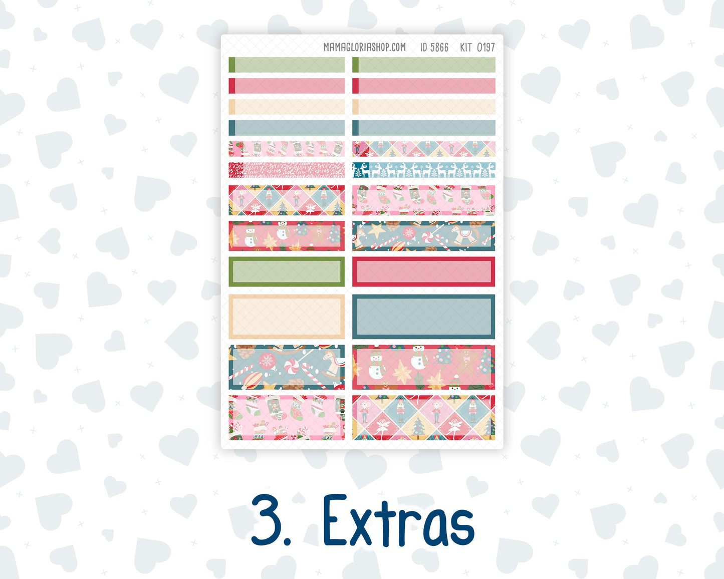 Kit 0197 A5 Plum Paper Daily - Nutcracker Magic - Planner -December - Christmas