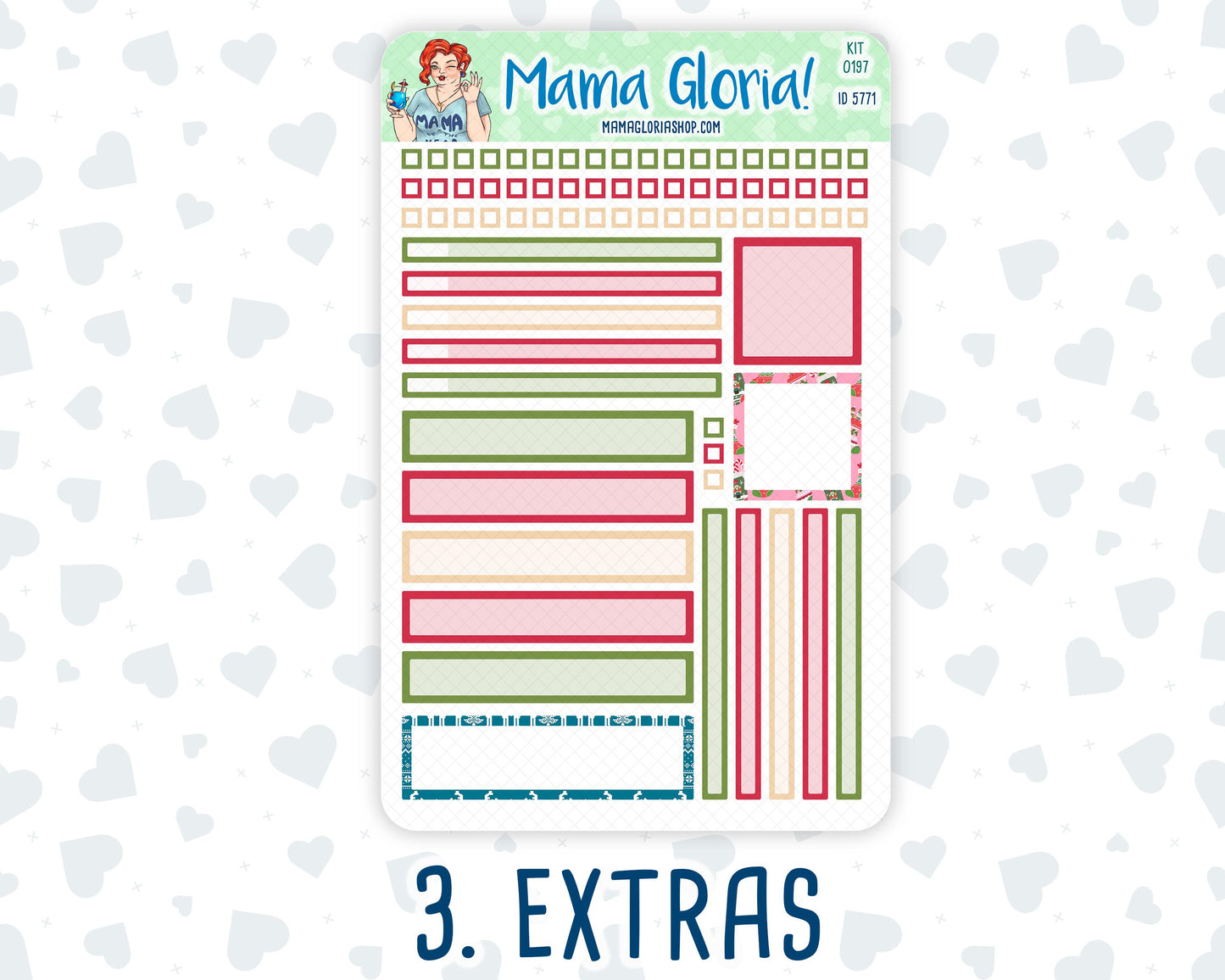 Kit 0197- 7x9 Daily Duo - Nutcracker Magic -December - Christmas - Planner