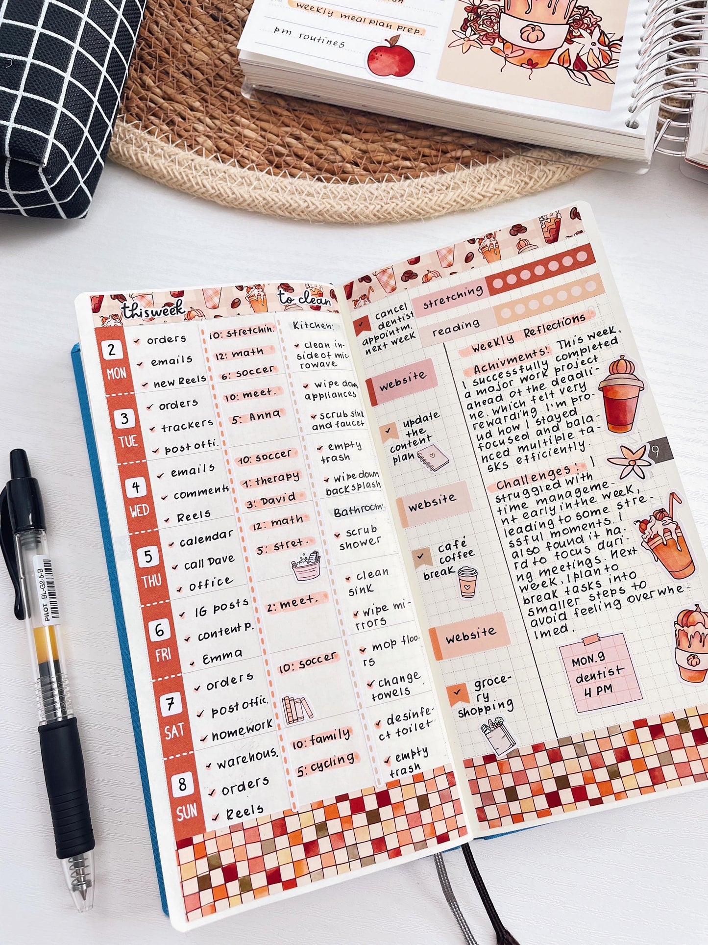 Kit 0197 Hobonichi Weeks – Weekly Kit - Nutcracker Magic - December - Christmas