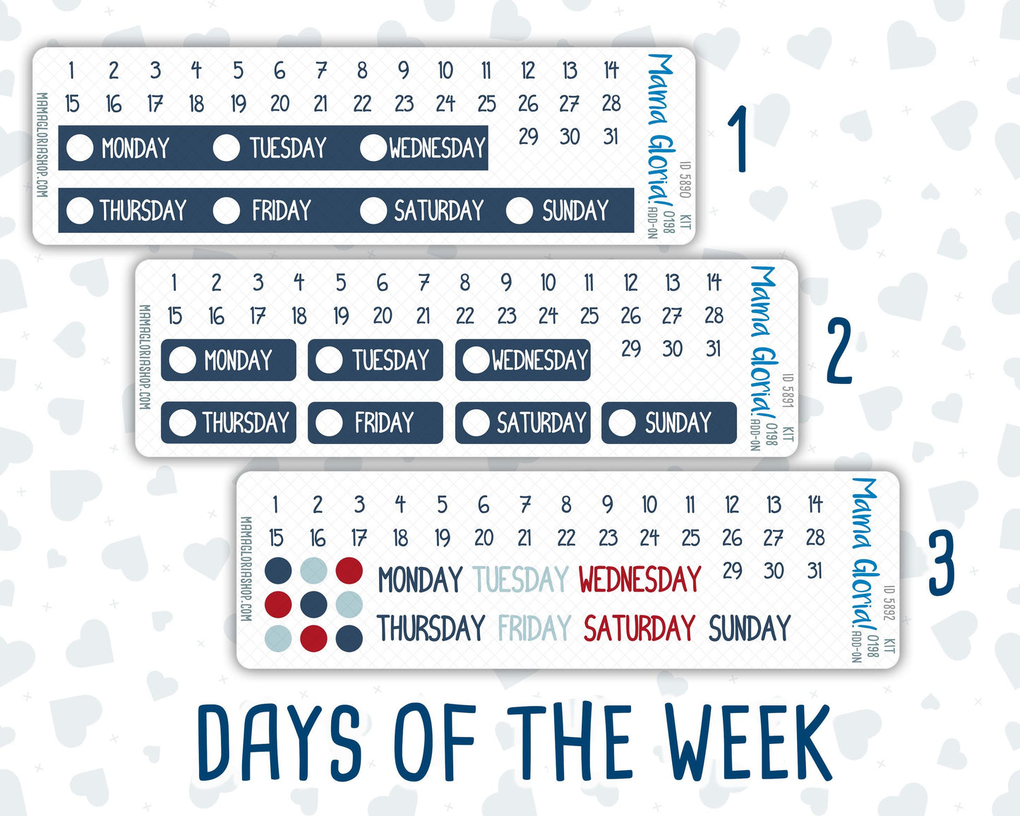 Kit 0198 Add Ons - Holiday Village - December - Christmas - Planner Stickers - Kit 2024