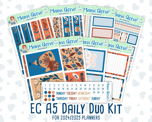 Kit 0091 - A5 Daily Duo - Nordic Autumn - Planner