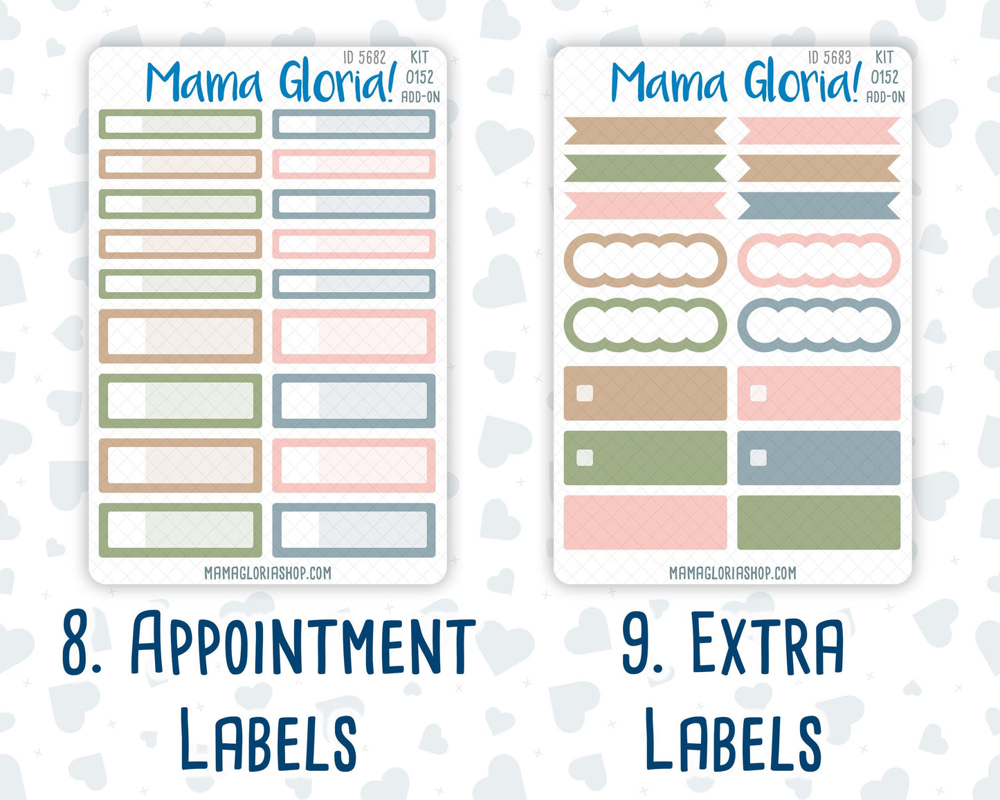 Kit 0152 Add Ons - Froggy Reads - Planner Stickers - Kit 2024