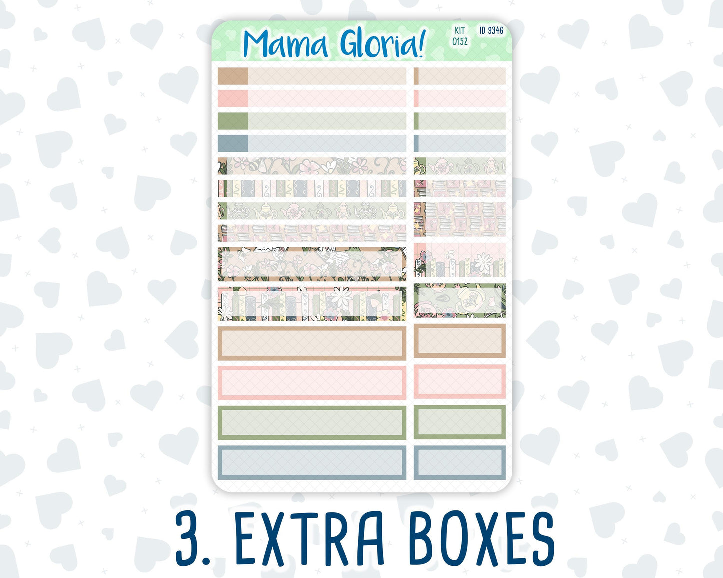 Kit 0152 - 7x9 Compact Vertical - Froggy Reads - Weekly