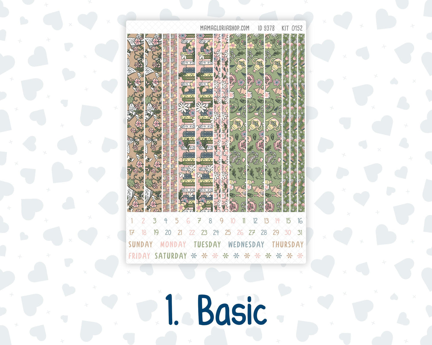 Kit 0152 A5 Plum Paper Daily - Froggy Reads - Planner