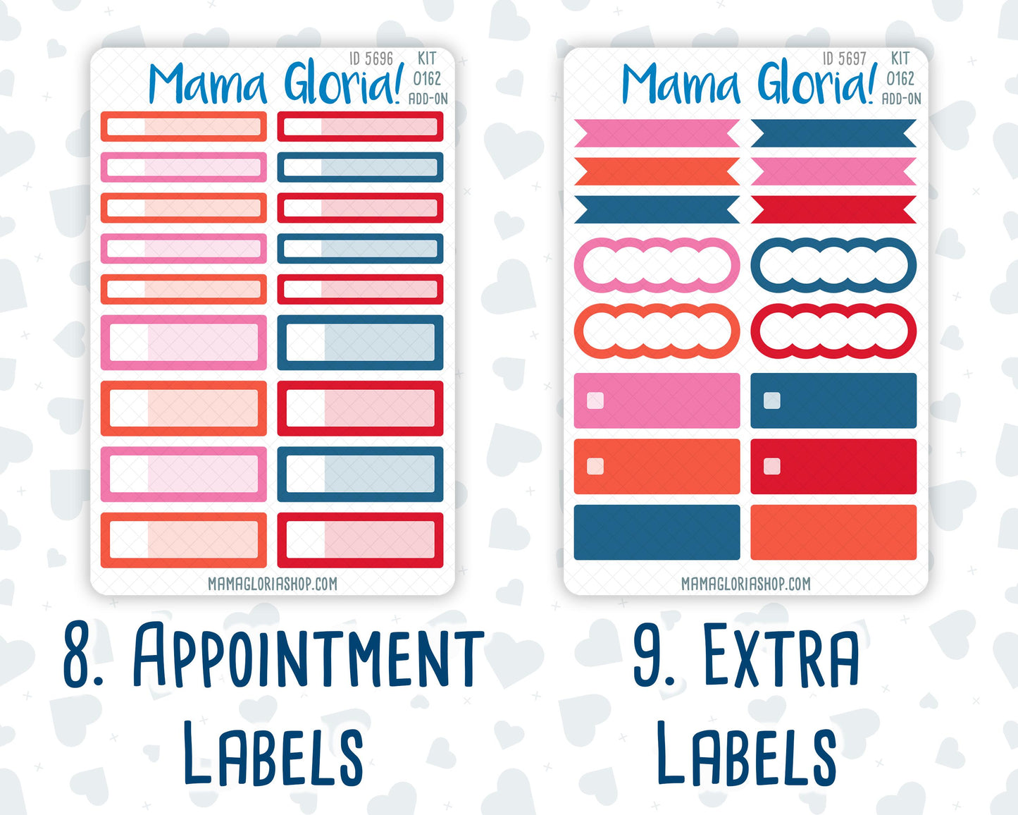 Kit 0162 Add Ons - Disco Cowgirl - Planner Stickers - Kit 2024
