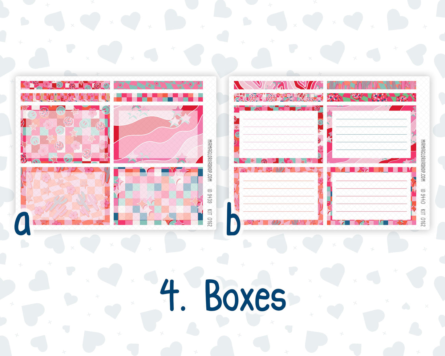 Kit 0162 - 7x9 Plum Paper Daily - Disco Cowgirl - Planner