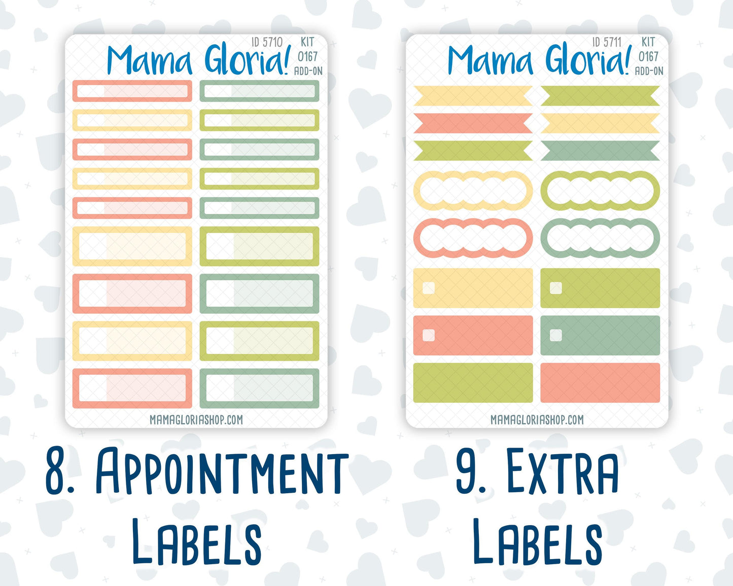 Kit 0167 Add Ons - Picnic - Planner Stickers - Kit 2024