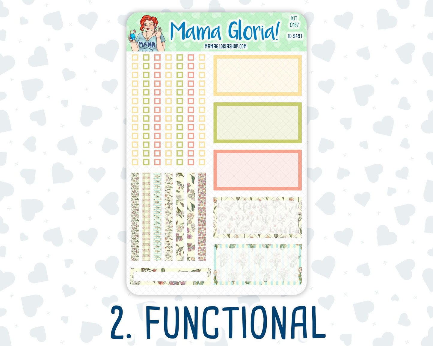 Kit 0167 - A5 Daily Duo - Picnic - Planner