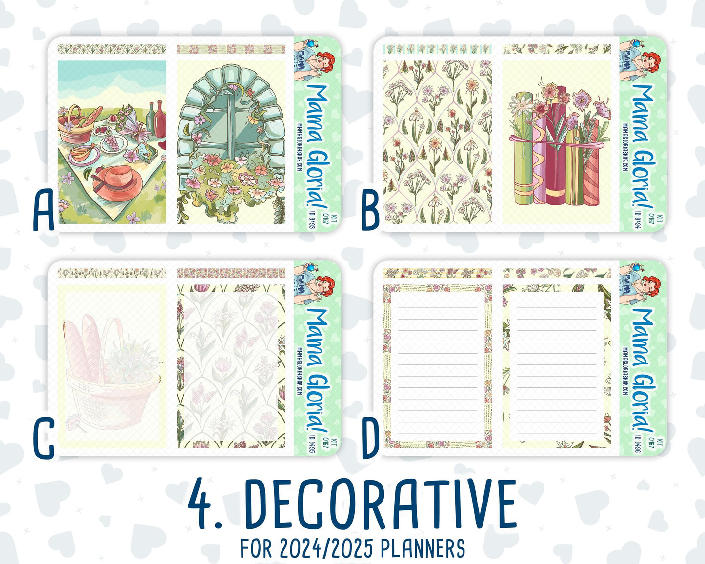 Kit 0167 - A5 Daily Duo - Picnic - Planner