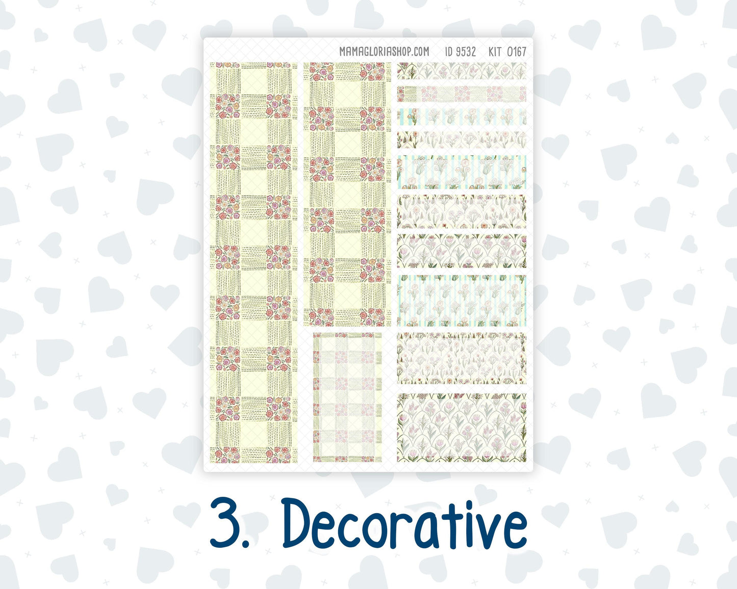 Kit 0167 7x9 Plum Paper Vertical Priorities - Picnic - Planner