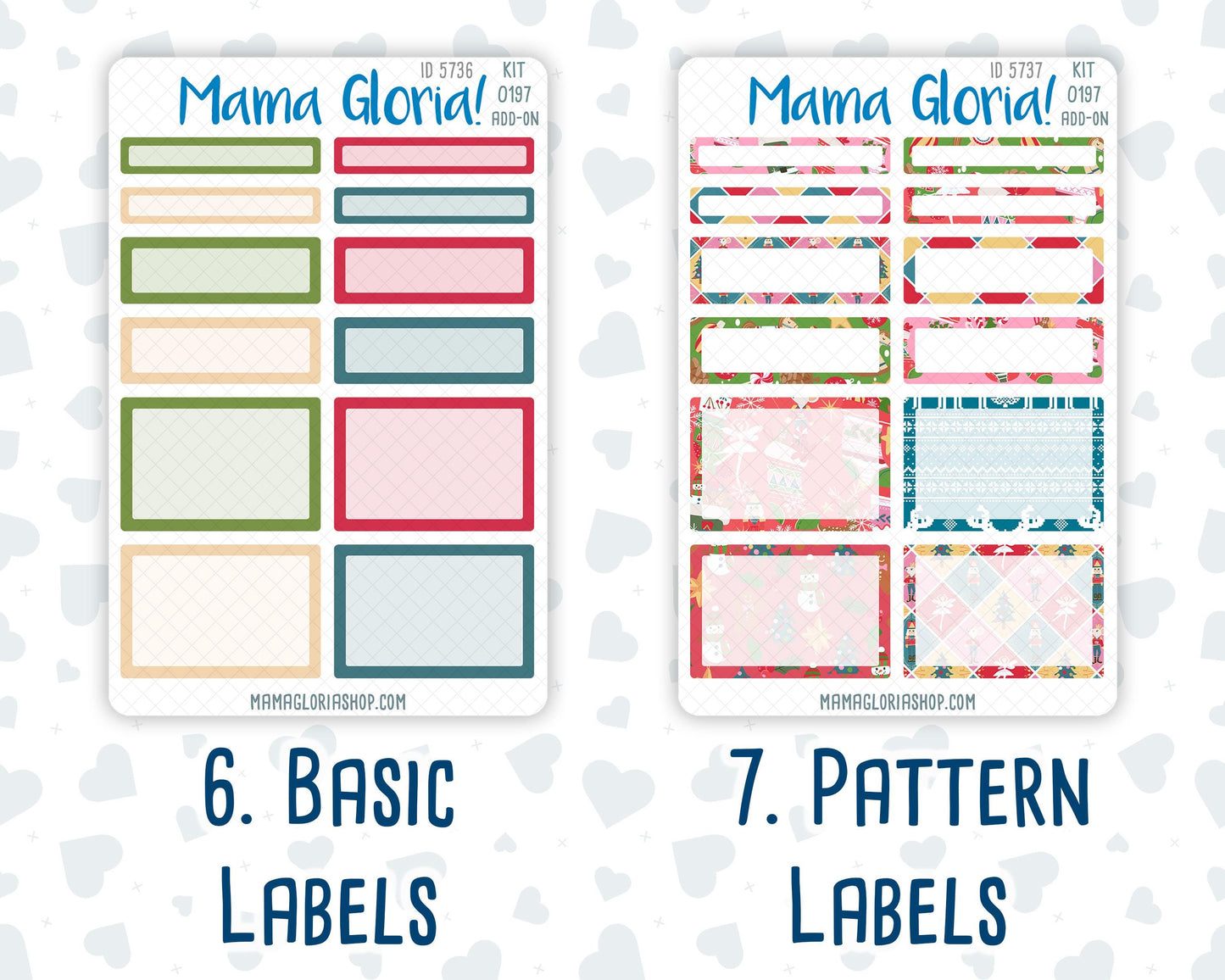 Kit 0197 Add Ons - Nutcracker Magic - December - Christmas - Planner Stickers - Kit 2024