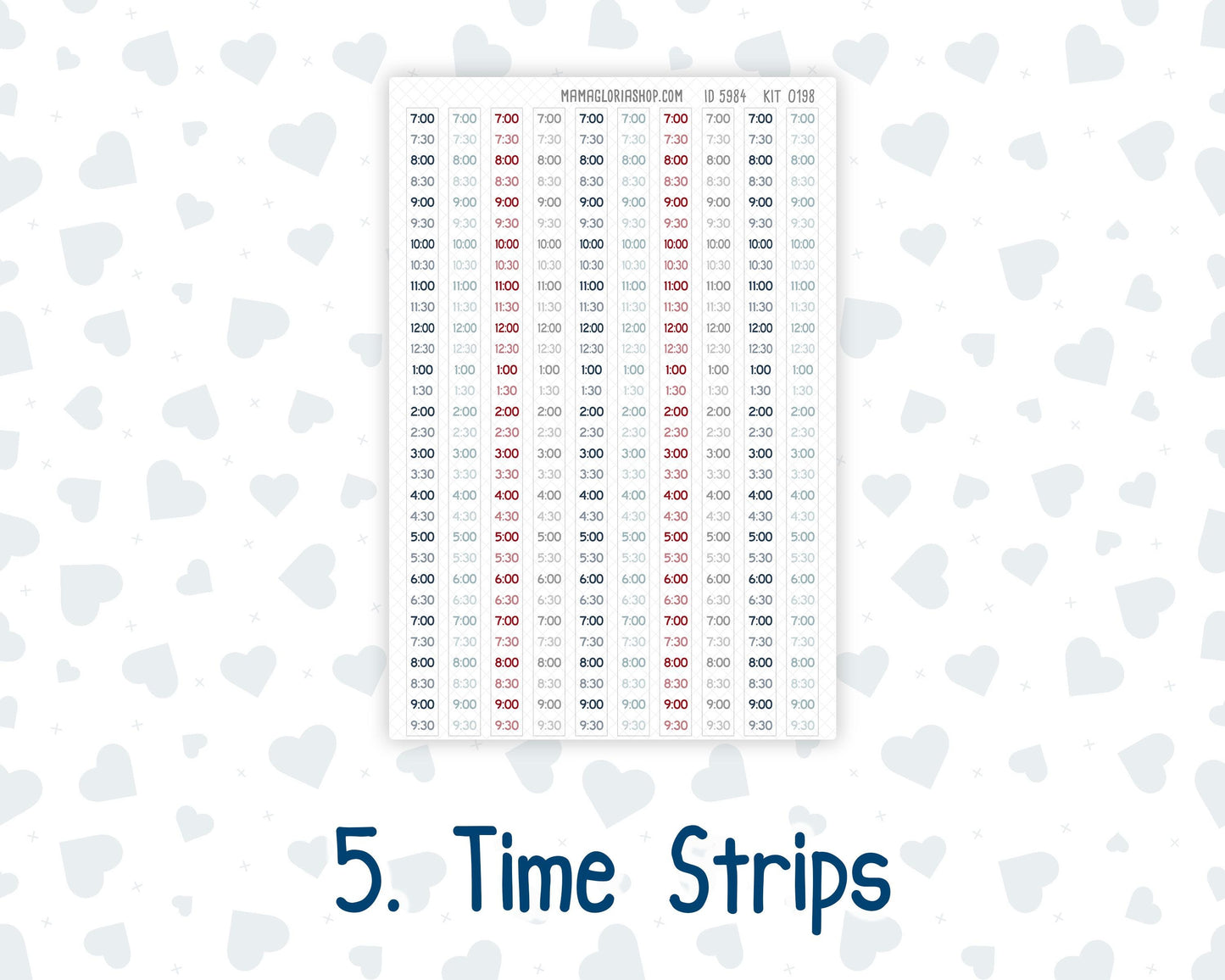 Kit 0198 Laurel Denise Standard Size – Weekly - Vertical Layout - Holiday Village - December- Christmas