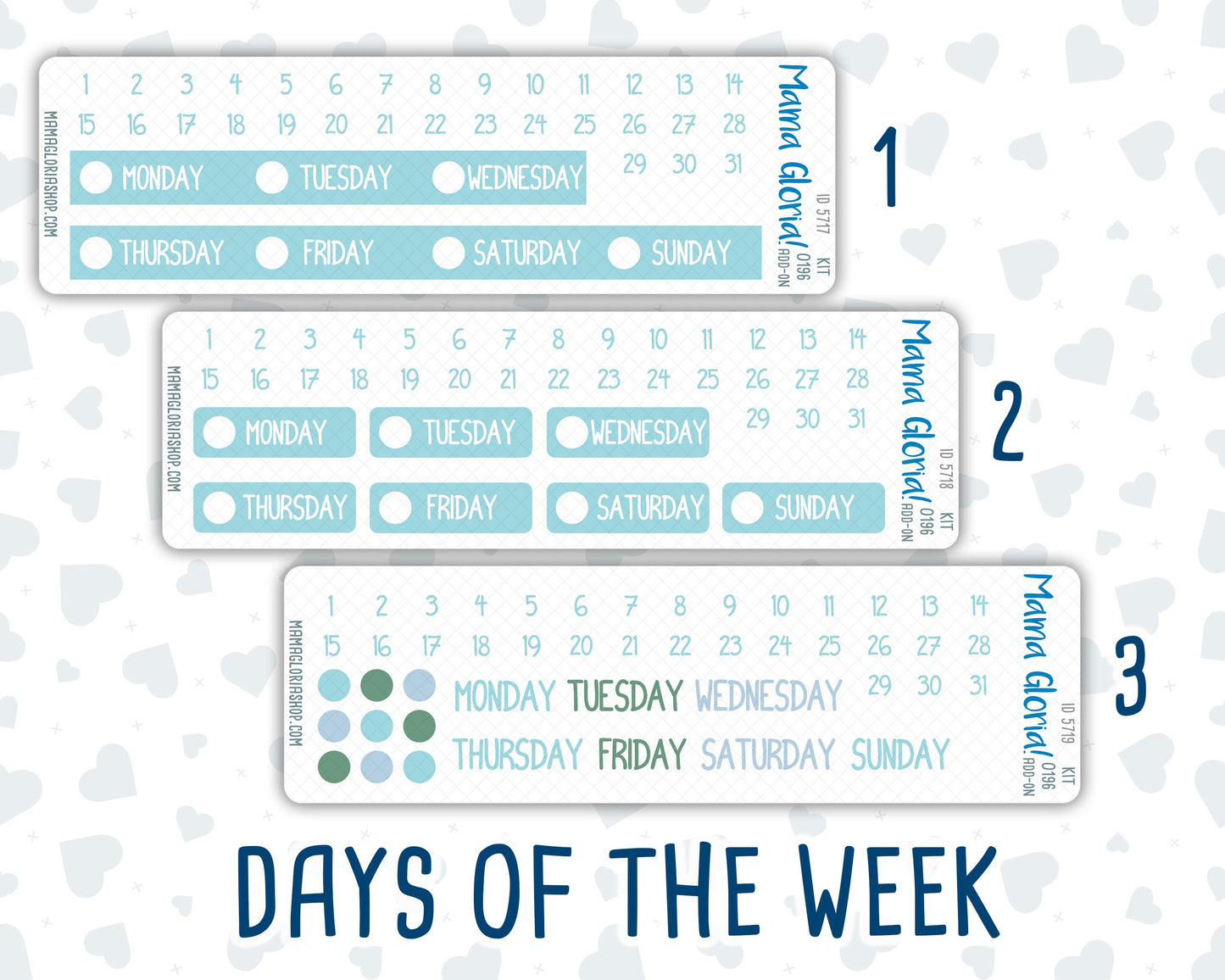 Kit 0196 Add Ons - Winter Warmth - December - Christmas - Planner Stickers - Kit 2024