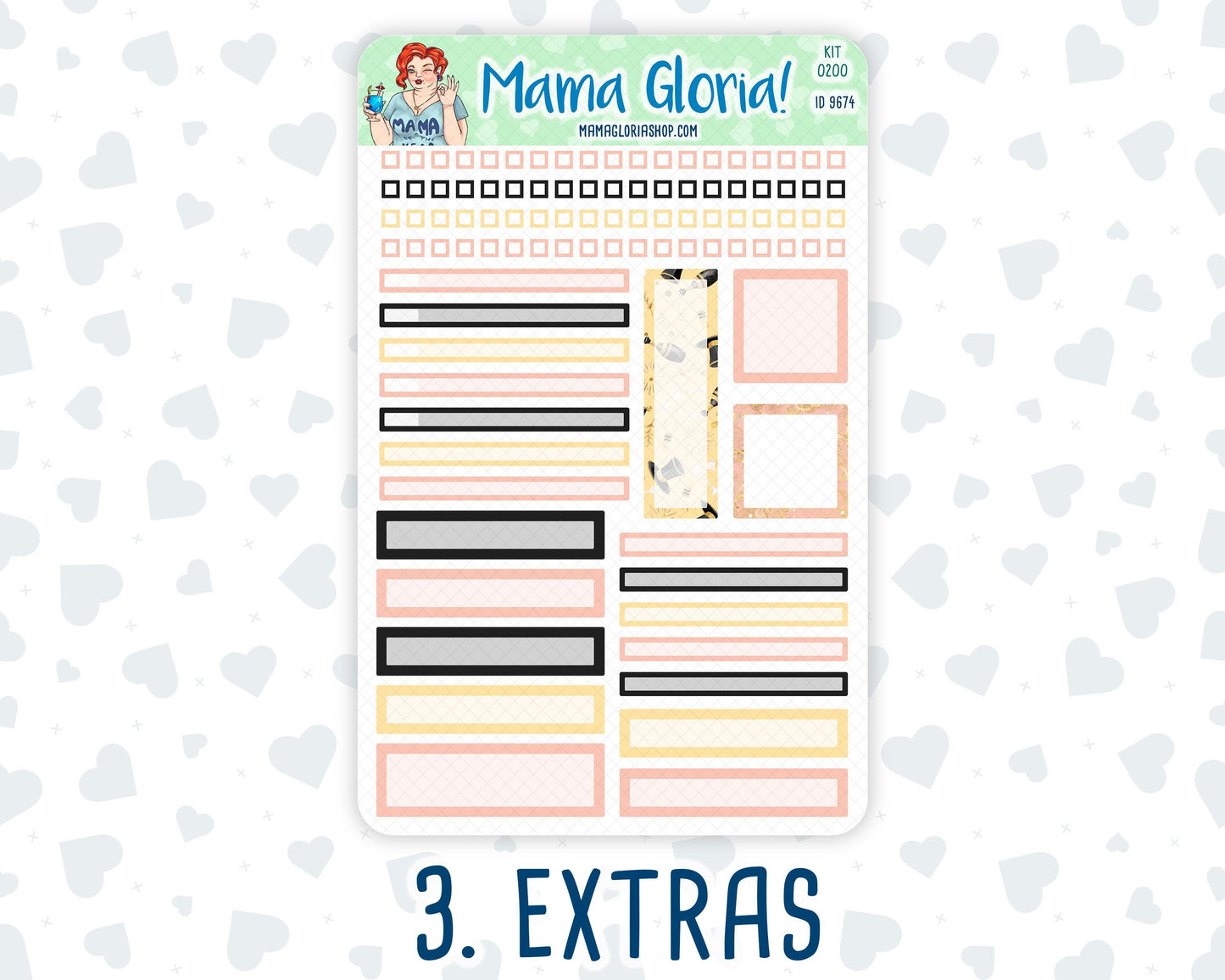 Kit 0200- A5 Daily Duo - Golden Hour - January - New Year -Planner