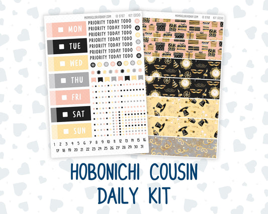 Kit 0200 Hobonichi Cousin – Daily Kit - Golden Hour - January - New Year