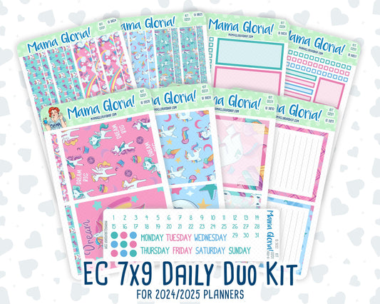 Kit 0201 - 7x9 Daily Duo - Dream Big - January - Planner