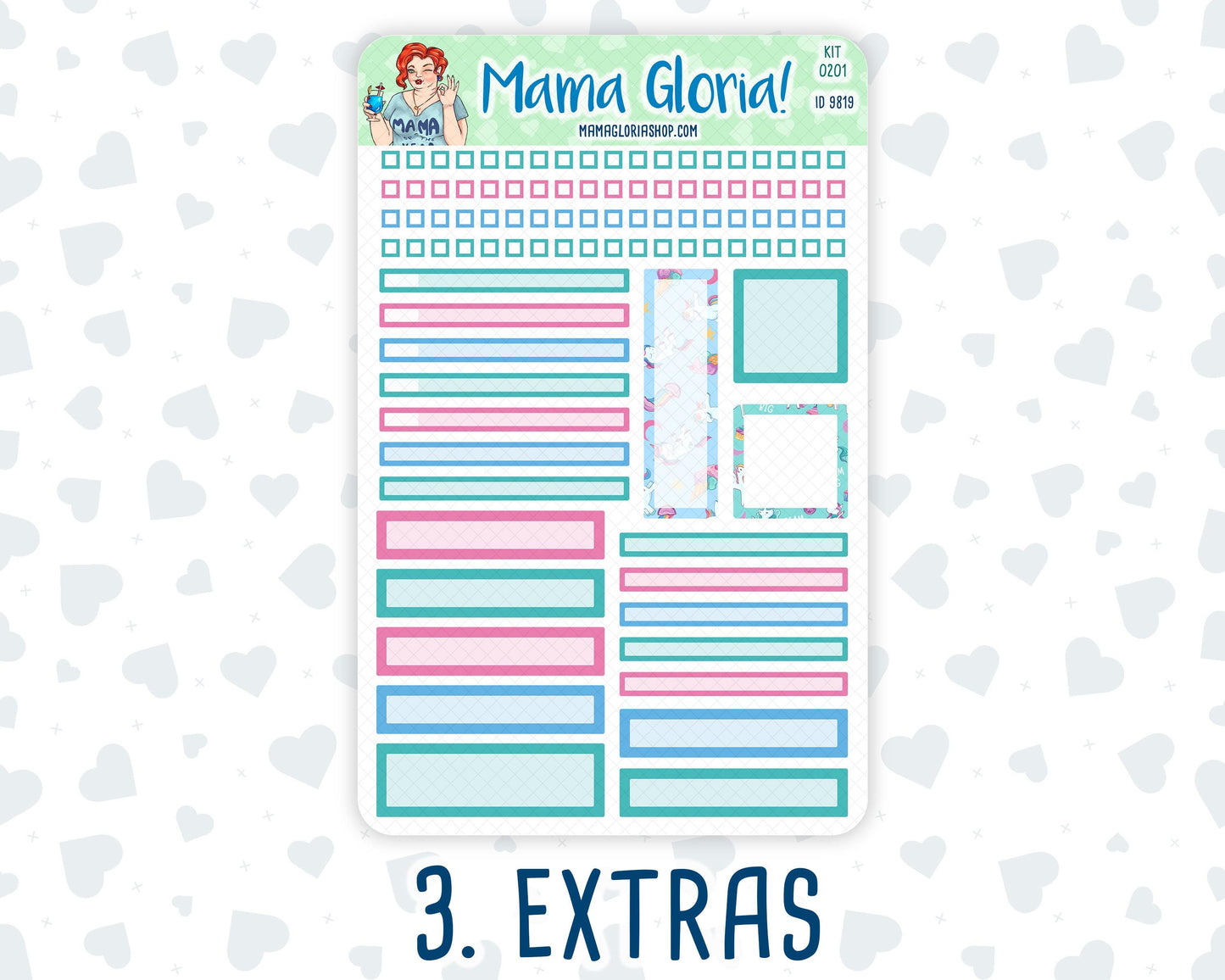 Kit 0201- A5 Daily Duo - Dream Big - January -Planner