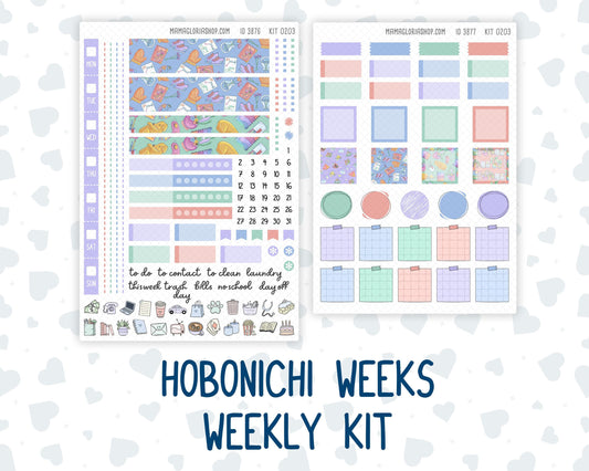 Kit 0203 Hobonichi Weeks – Weekly Kit - Self-Care - January