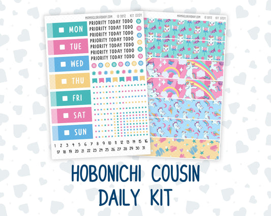 Kit 0201 Hobonichi Cousin – Daily Kit - Dream Big - January