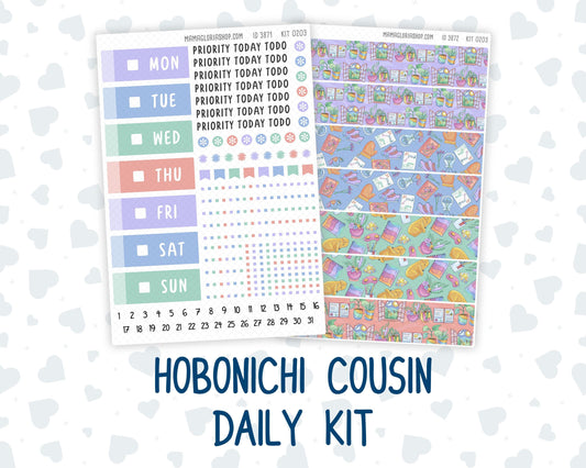 Kit 0203 Hobonichi Cousin – Daily Kit - Self-Care - January