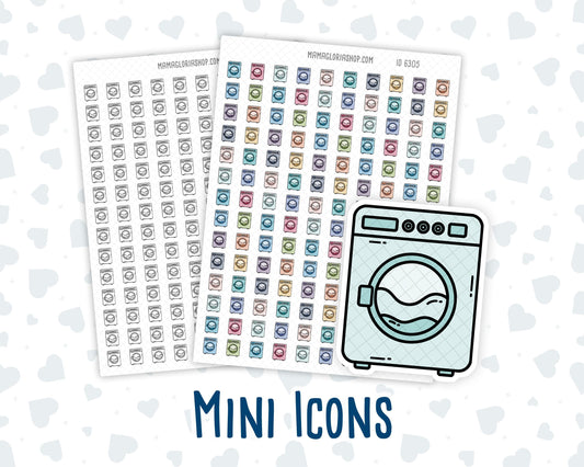 Washing Machine - Laundry Day - Doodle Icon Sticker