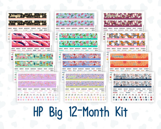 HP Big - 12-Month Kit - 2025- For Big Happy Planner