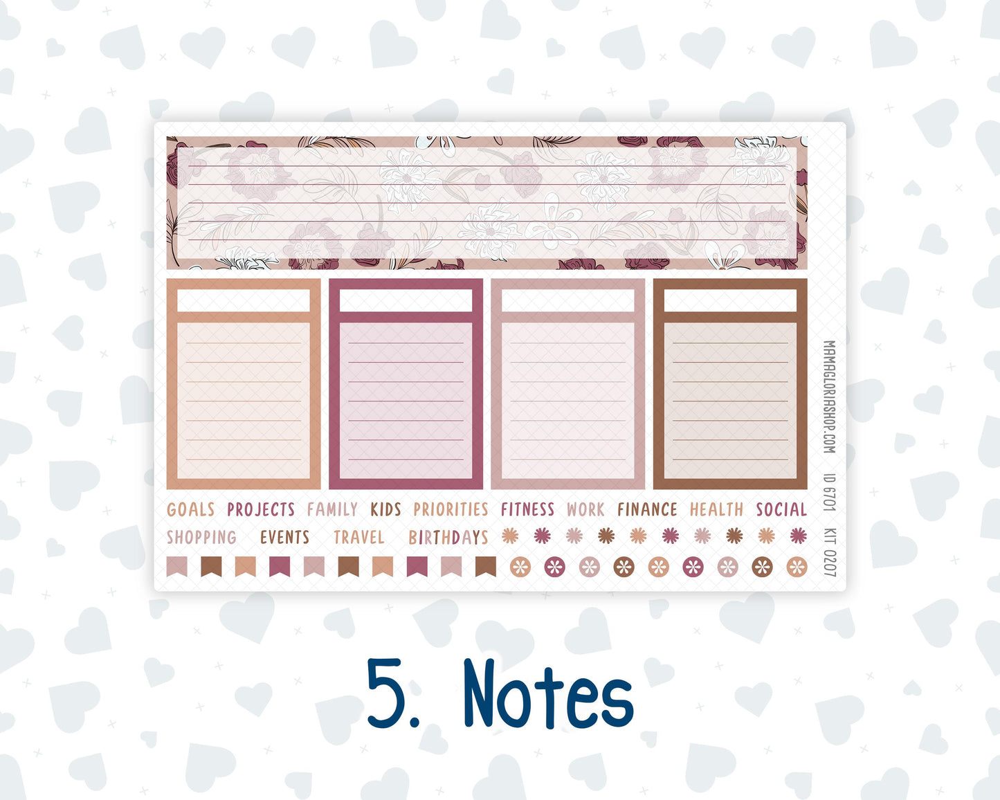 Kit 0207 Laurel Denise Portrait – Monthly - Wild Love - February